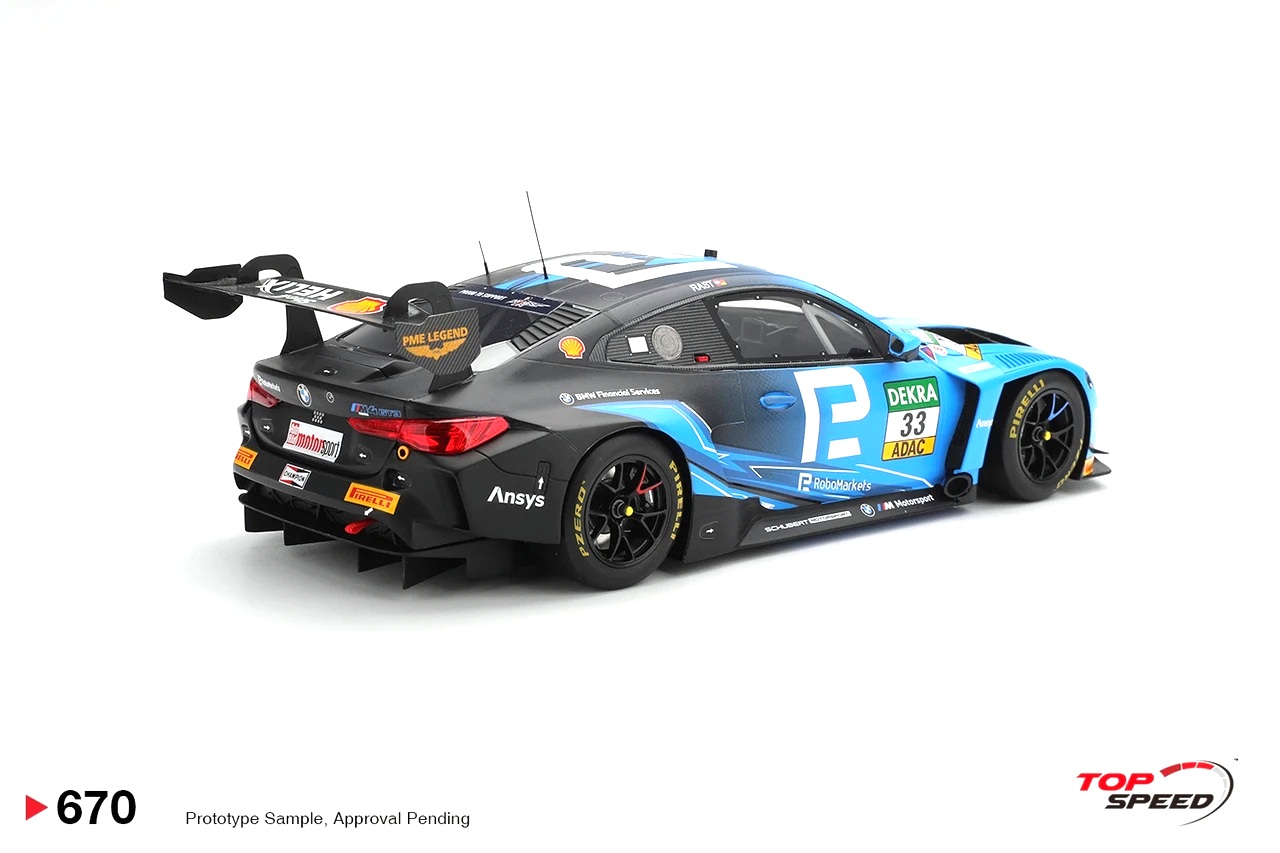BMW M4 GT3 EVO #33 Schubert Motorsport DTM Zandvoort Race 1 Winner 2025 1:18 TopSpeed Models