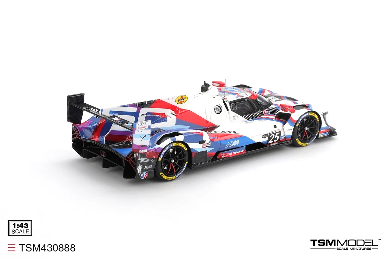 BMW M Hybrid V8 #15 BMW M Team RLL 12H Sebring 2025 1:43 TSM Model