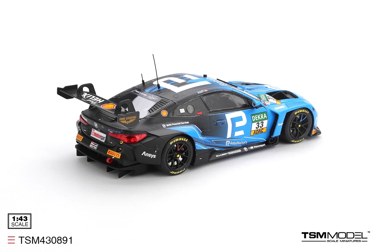 BMW M4 GT3 EVO #33 Schubert Motorsport DTM Zandvoort Race 1 Winner 2025 1:43 TSM Model