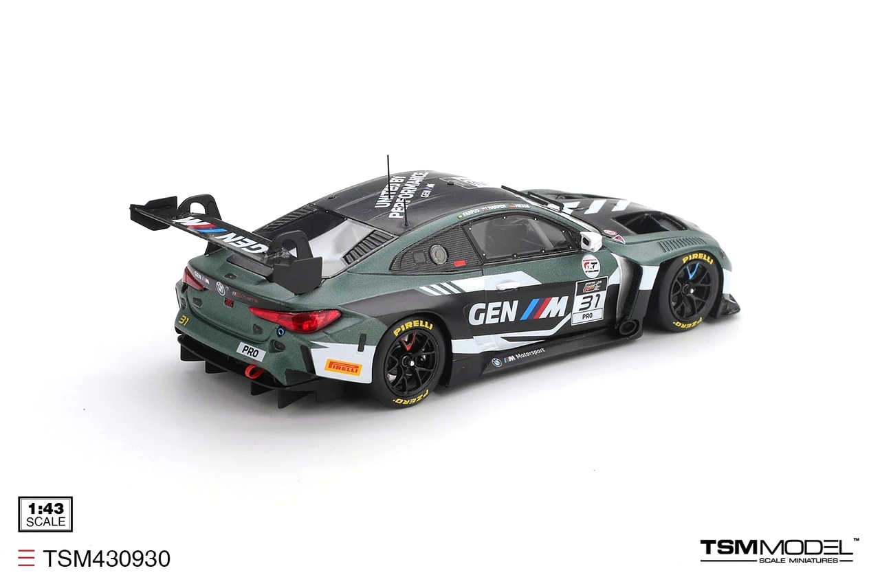 BMW M4 GT3 EVO #31 Team WRT IGTC Suzuka 1000KM 2025 1:43 TSM Model