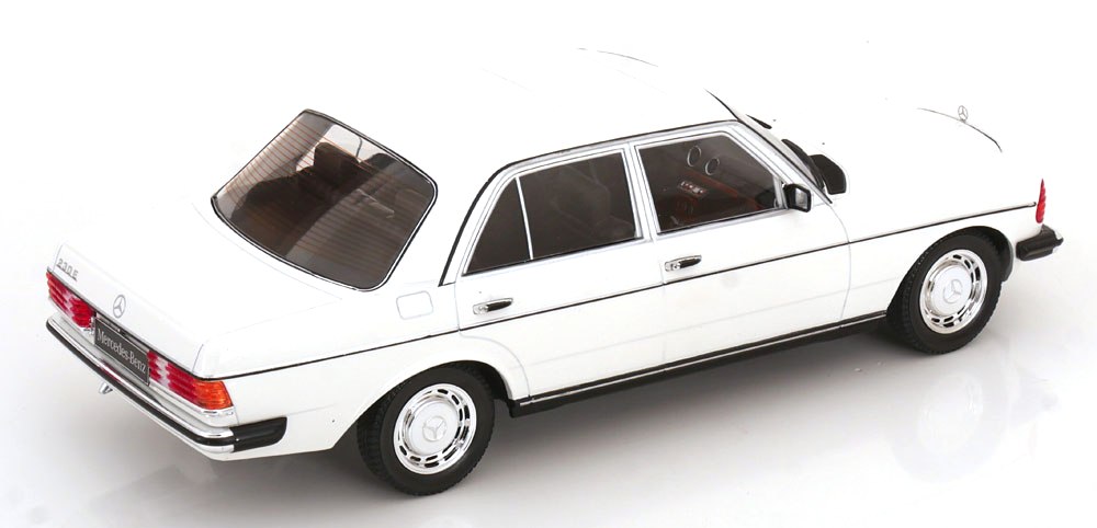 Mercedes-Benz 230E W123 1975 white 1:18 KK Scale