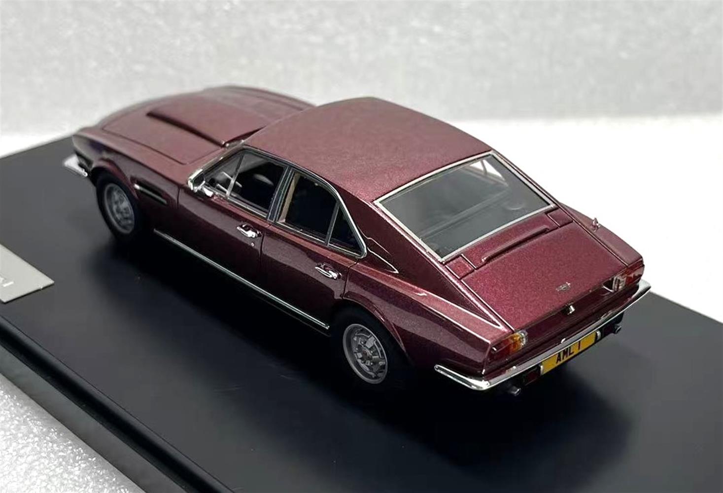 Aston Martin Lagonda 1-Series 1974 red metallic 1:43 Matrix Scale Models