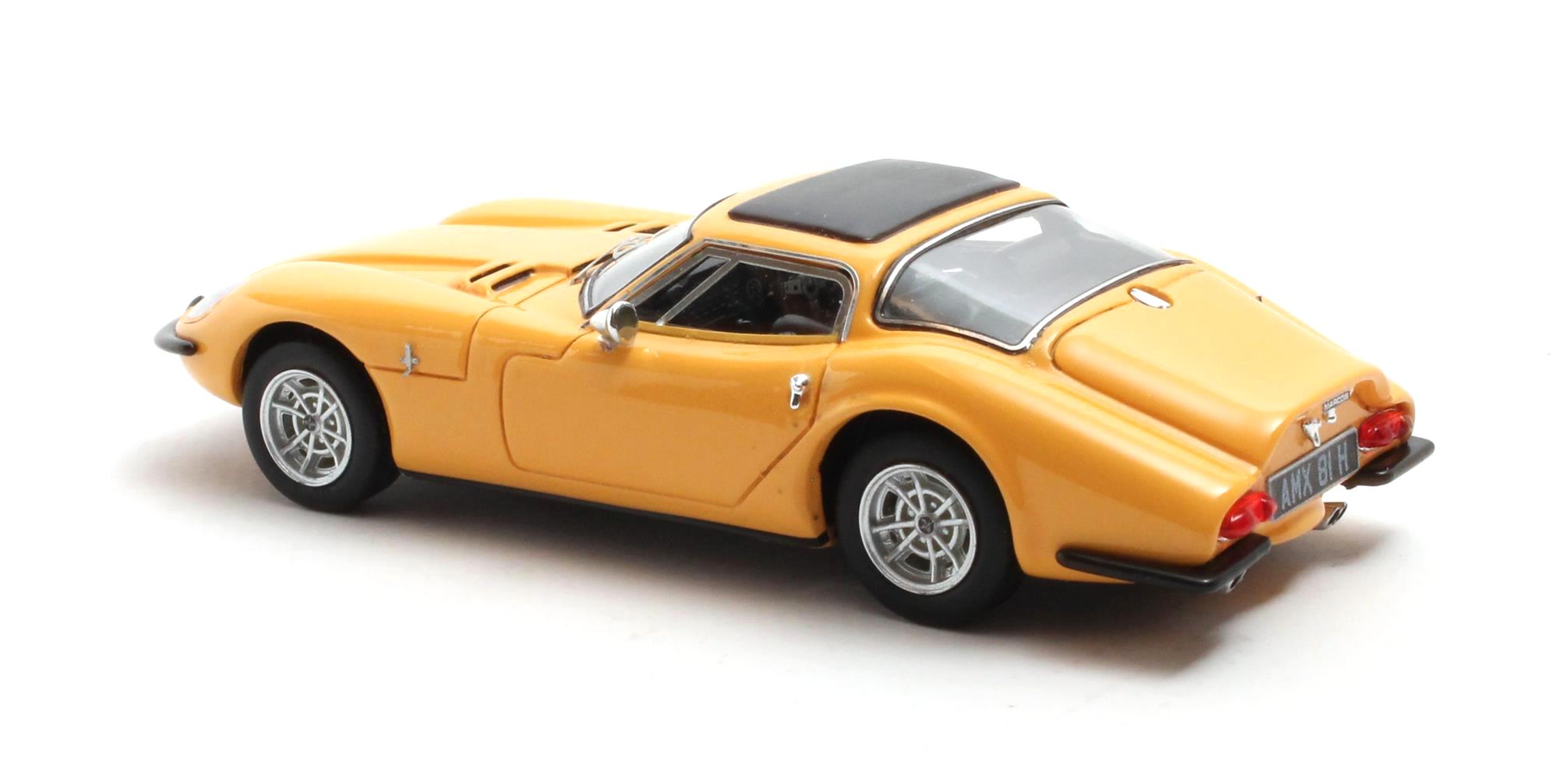 Marcos 3-Litre GT Coupe 1968 yellow 1:43 Matrix Scale Models