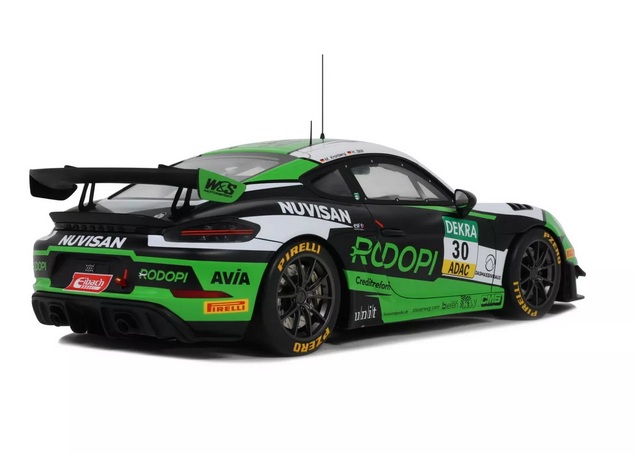 Porsche Cayman 718 GT4 RS Clubsport #30 Kronberg/Still ADAC GT4 2023 1:18 OttOmobile