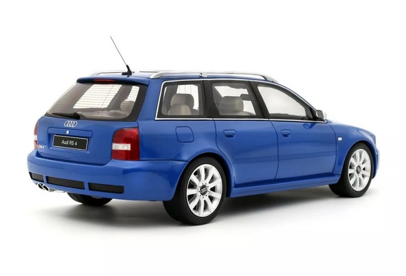 Audi RS 4 B5 2000 Nogaro blue 1:18 OttOmobile