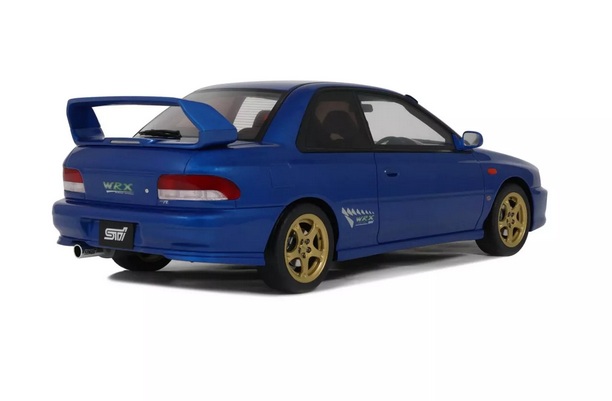 Subaru Impreza WRX Type R STI Ver. V Limited 1999 Sonic blue 1:18 OttOmobile