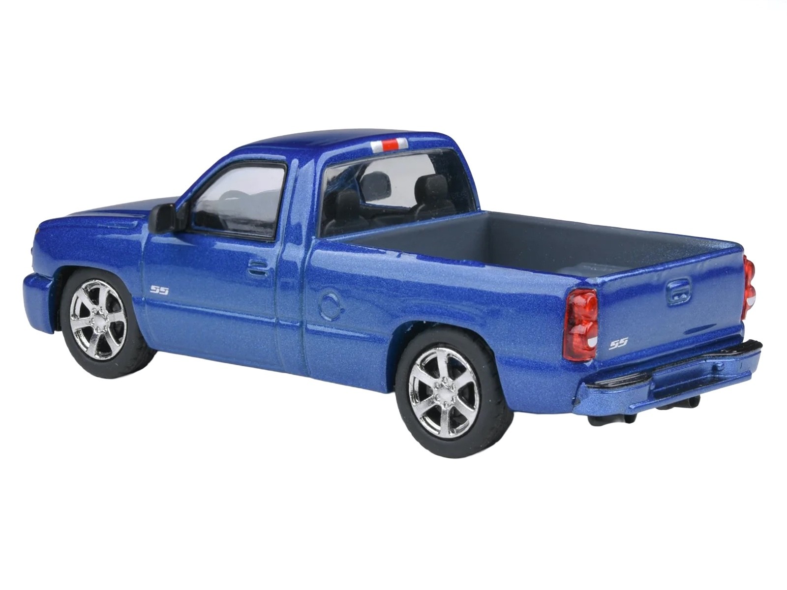 Chevrolet Silverado Single Cab 2006 blue 1:64 Para64
