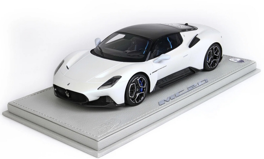 Maserati MC20 2020 Bianco Audace 1:18 B.B.R.