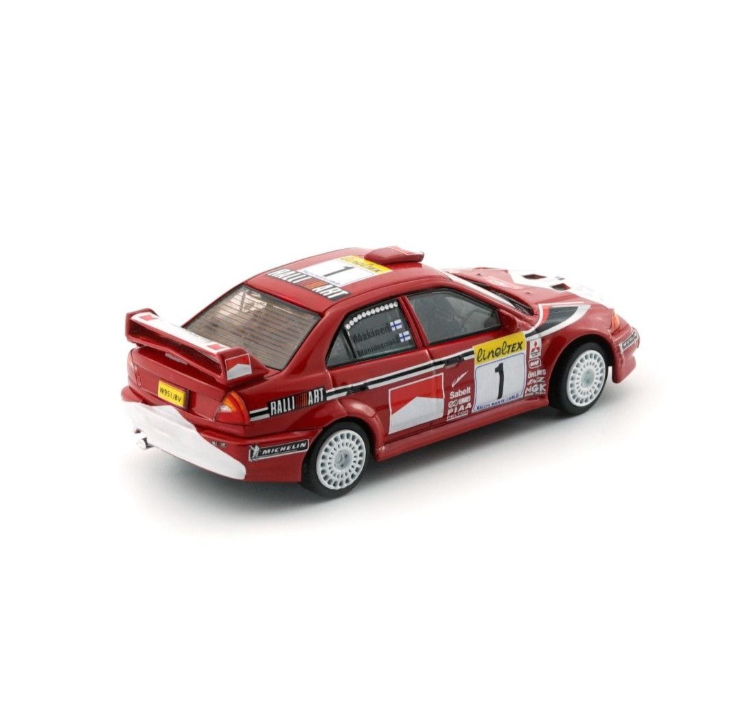 Mitsubishi Lancer EVO VI Marlboro Mitsubishi Ralliart #1 T.Mäkinen/R.Mannisenmäki Winner Rally Monte Carlo 1999 1:64 BM Creations