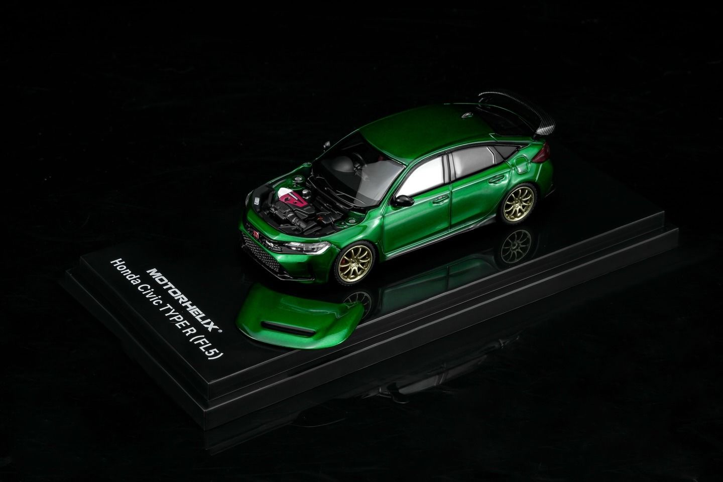 Honda Civic Type R (FL5) *HEC 2026* metallic green 1:64 Motorhelix