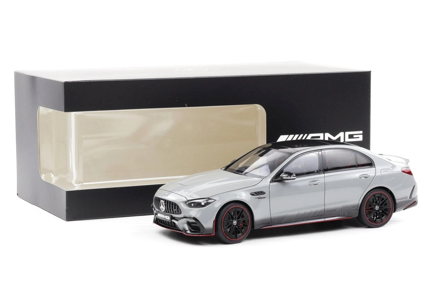 Mercedes-AMG C 63 Manufaktur Alpin grey uni 1:18 NZG