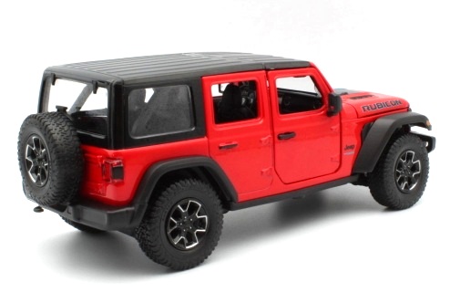 Jeep Wrangler Rubicon 4xe red 1:24 Rastar
