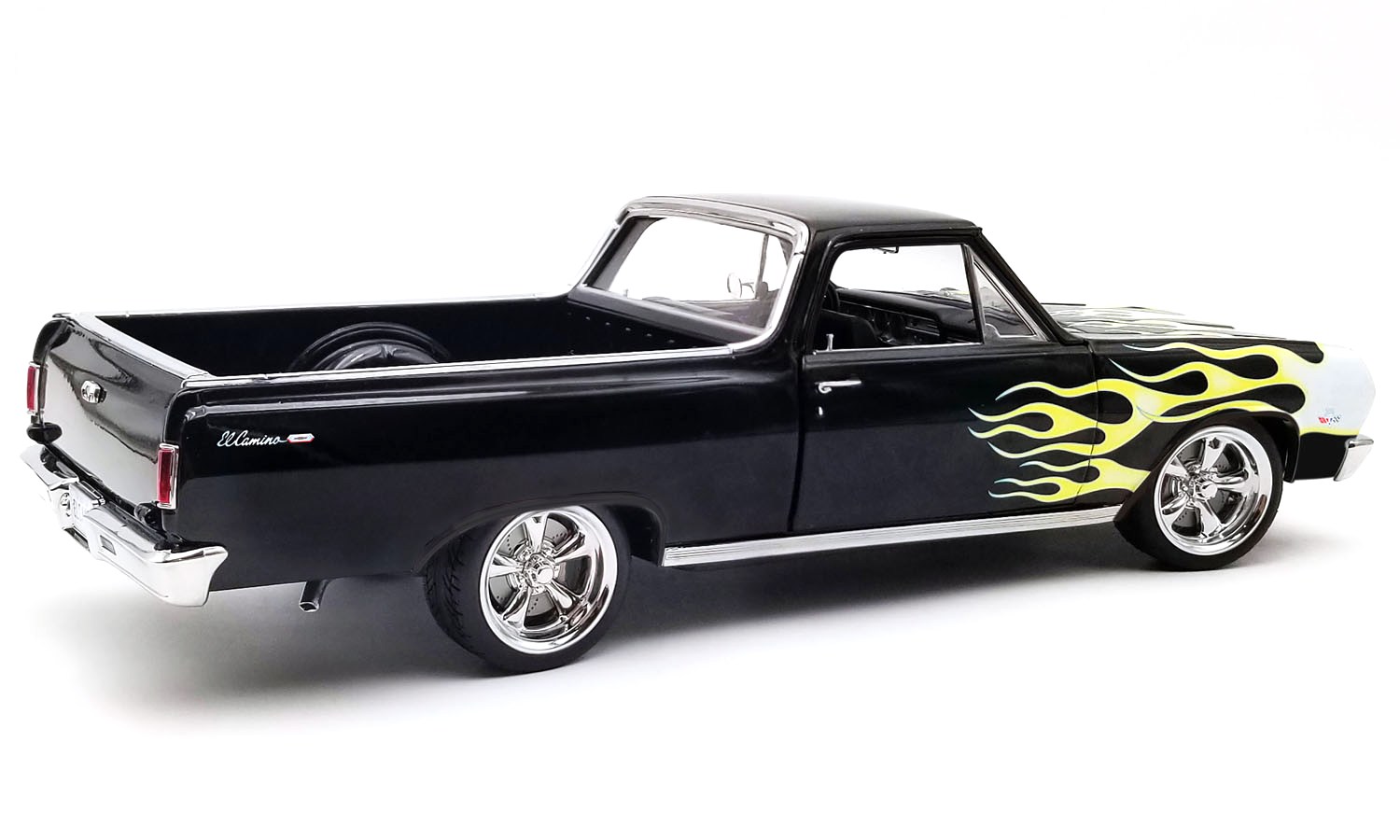 Chevrolet El Camino Custom Cruise 1965 black 1:18 Acme Diecast