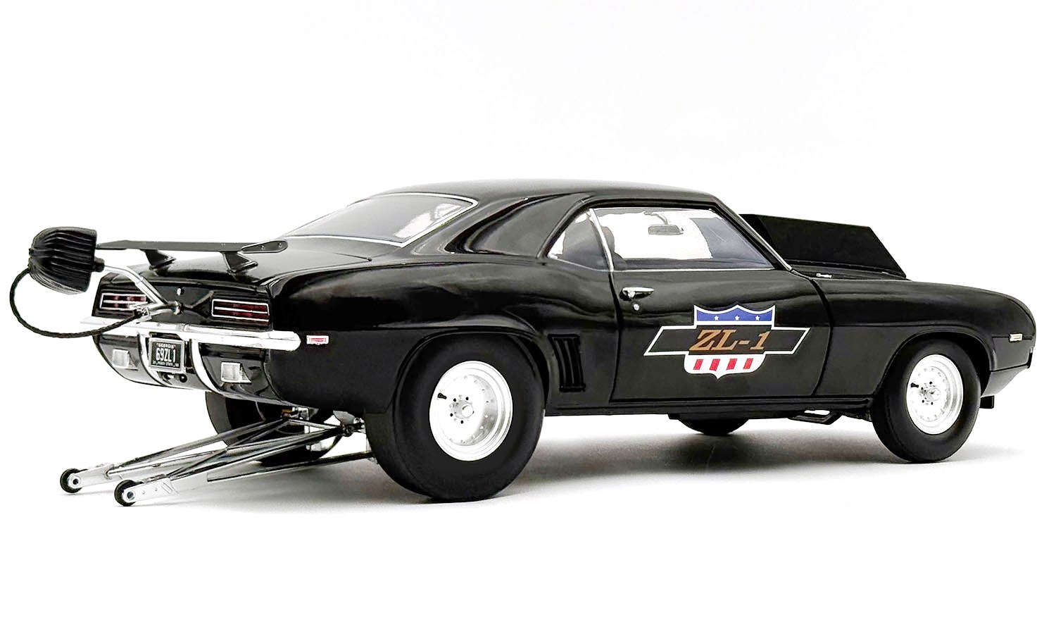 Chevrolet Camaro ZL-1 *Drag Outlaws* 1969 black 1:18 Acme Diecast