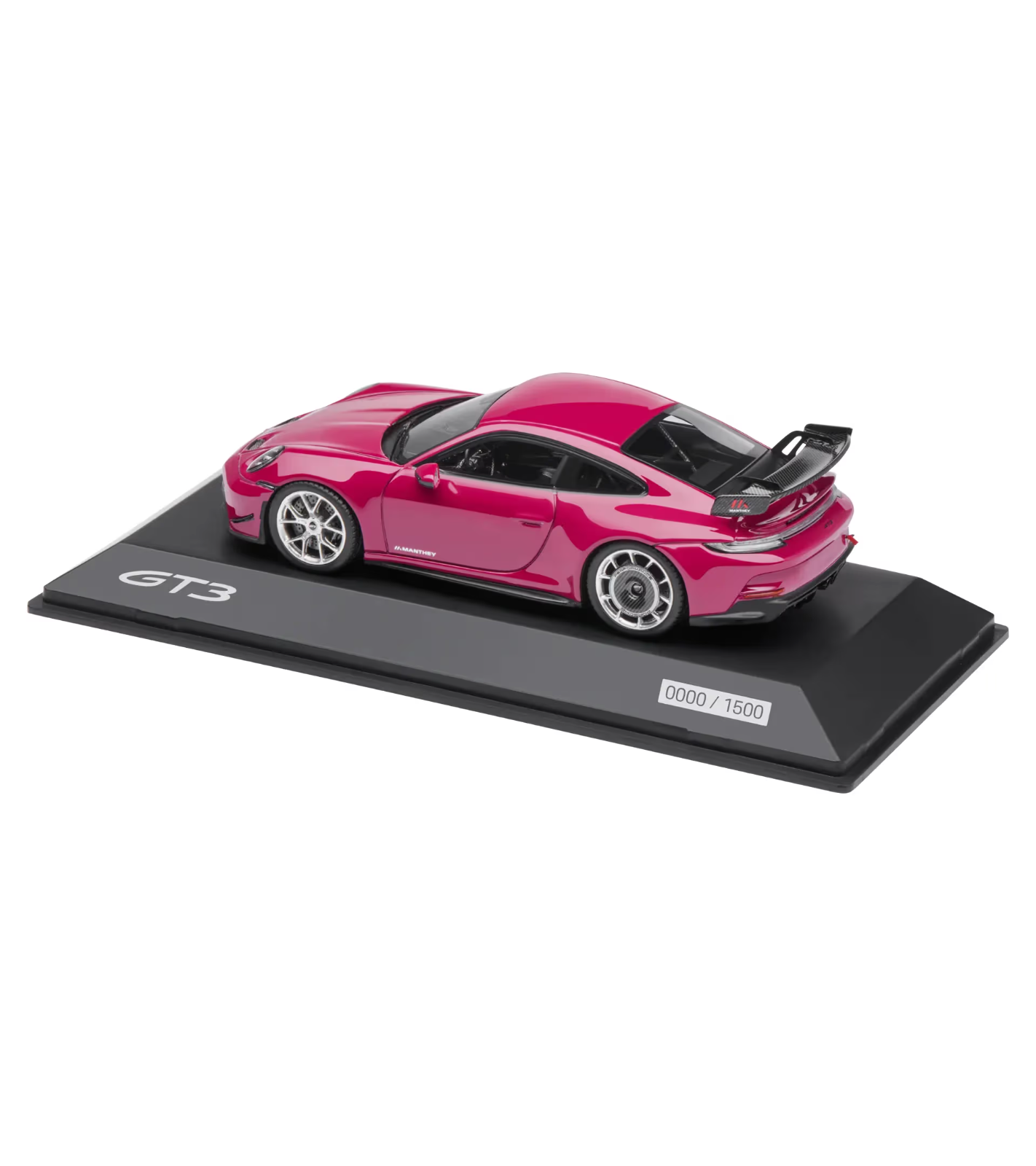 Porsche 911 GT3 992 with Manthey Kit 2024 ruby star 1:43 Spark