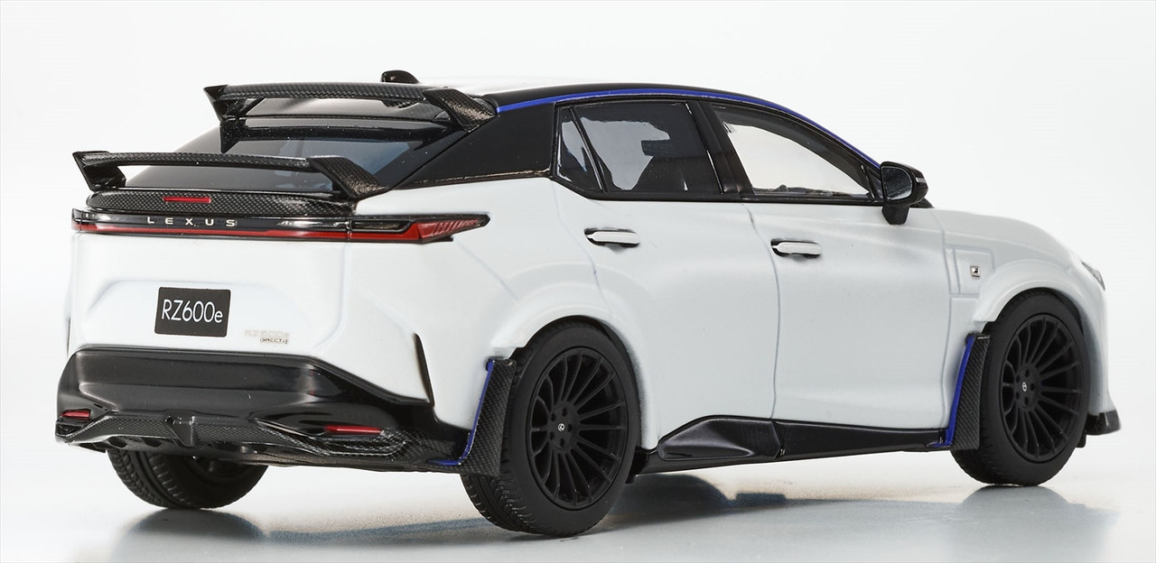 Lexus RZ600e F Sport Performance 2026 black/white/blue 1:43 Kyosho