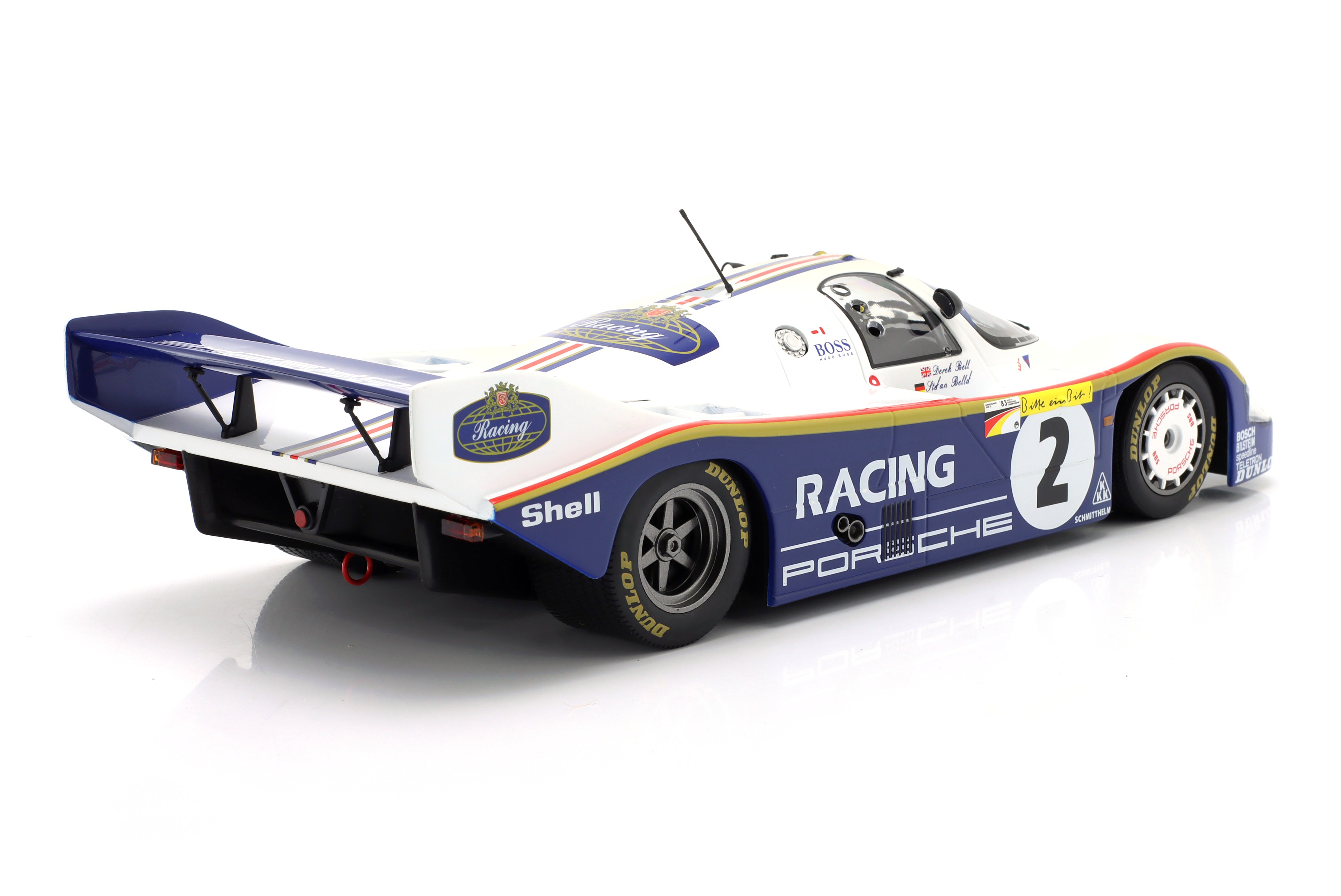 Porsche 956 K #2 Bellof/Bell Rekordrunde Nordschleife 6:11.13 min 1000KM Nürburgring 1983 1:18 Werk83
