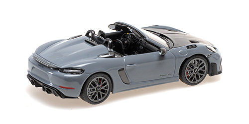 Porsche Spyder RS Weissach Package 2023 grey 1:43 Minichamps