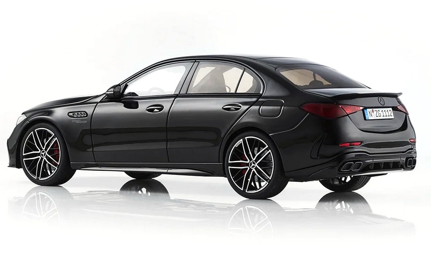 Mercedes-AMG C 63 S E Performance obsidian black 1:18 NZG
