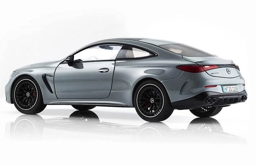 Mercedes-AMG CLE 53 Coupe alpin grey 1:18 NZG