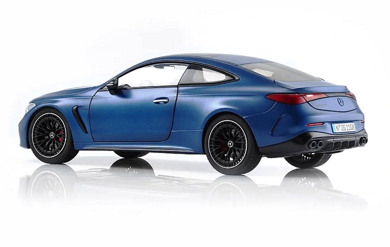 Mercedes-AMG CLE 53 Coupe spectral blue 1:18 NZG