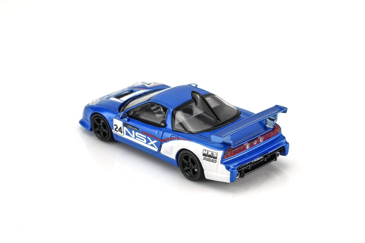 Honda NSX-R Custom GT Look #24 Racing 2005 blue/white 1:64 Motorhelix