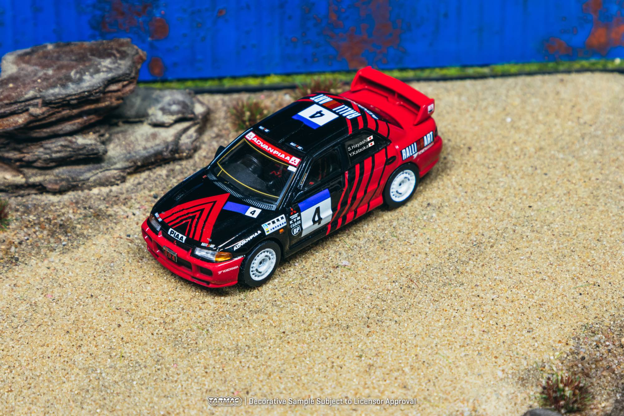 Mitsubishi Lancer EVO III WRC #4 Y.Kataoka/S.Hayashi China Rally 1998 1:64 Tarmac