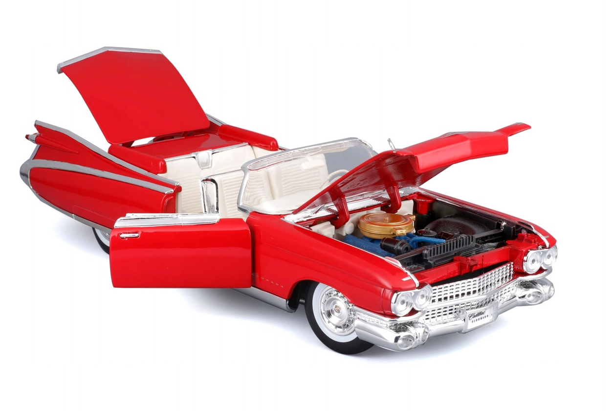 Cadillac Eldorado Biarritz 1959 red 1:18 Maisto