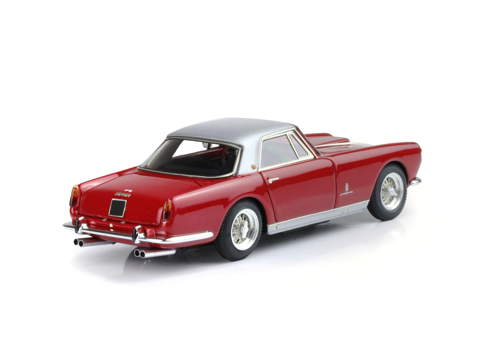 Ferrari 250 GT Pininfarina Coupe 1960 rosso metallizzato e argento 1:43 B.B.R.