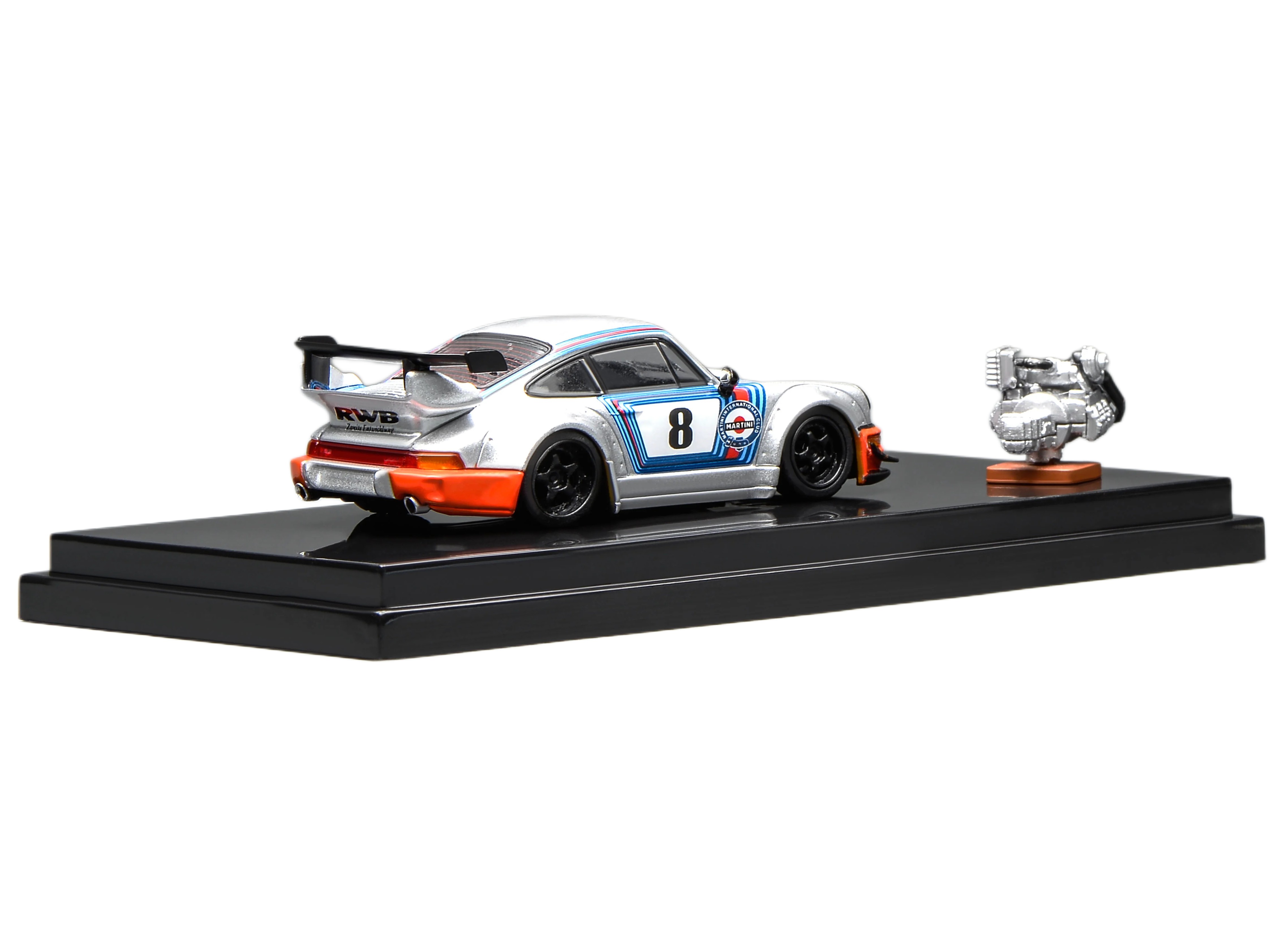 Porsche RWB 964 *Martini* 1:64 Motorhelix