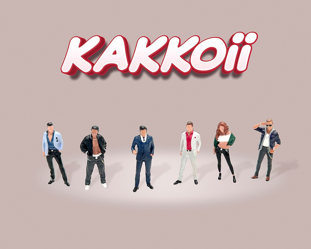 Figure Set: Kakkoii 1:64 American Diorama
