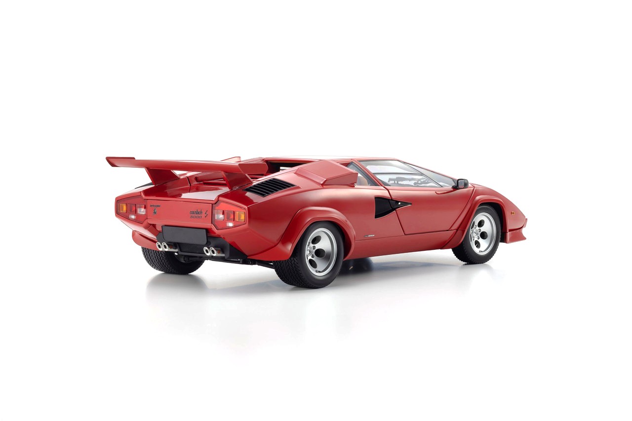 Lamborghini Countach LP5000S 1988 red/tan interior 1:12 Kyosho