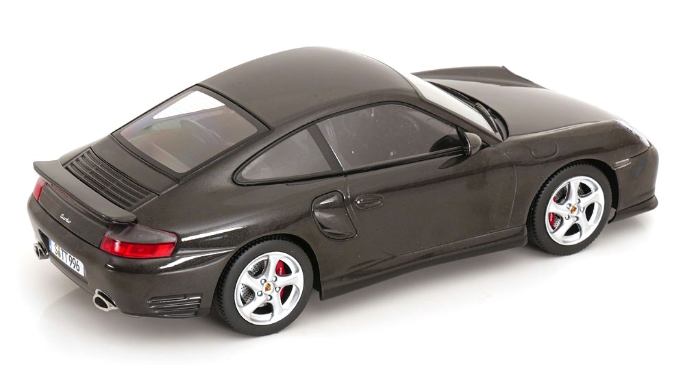 Porsche 911 996 Turbo 2000 black metallic 1:18 KK Scale