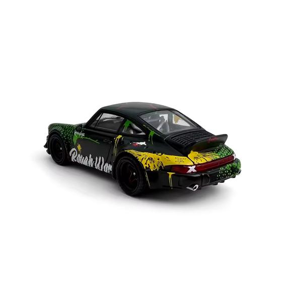 Porsche RWB 964 *Kimera* green 1:64 ModelModel