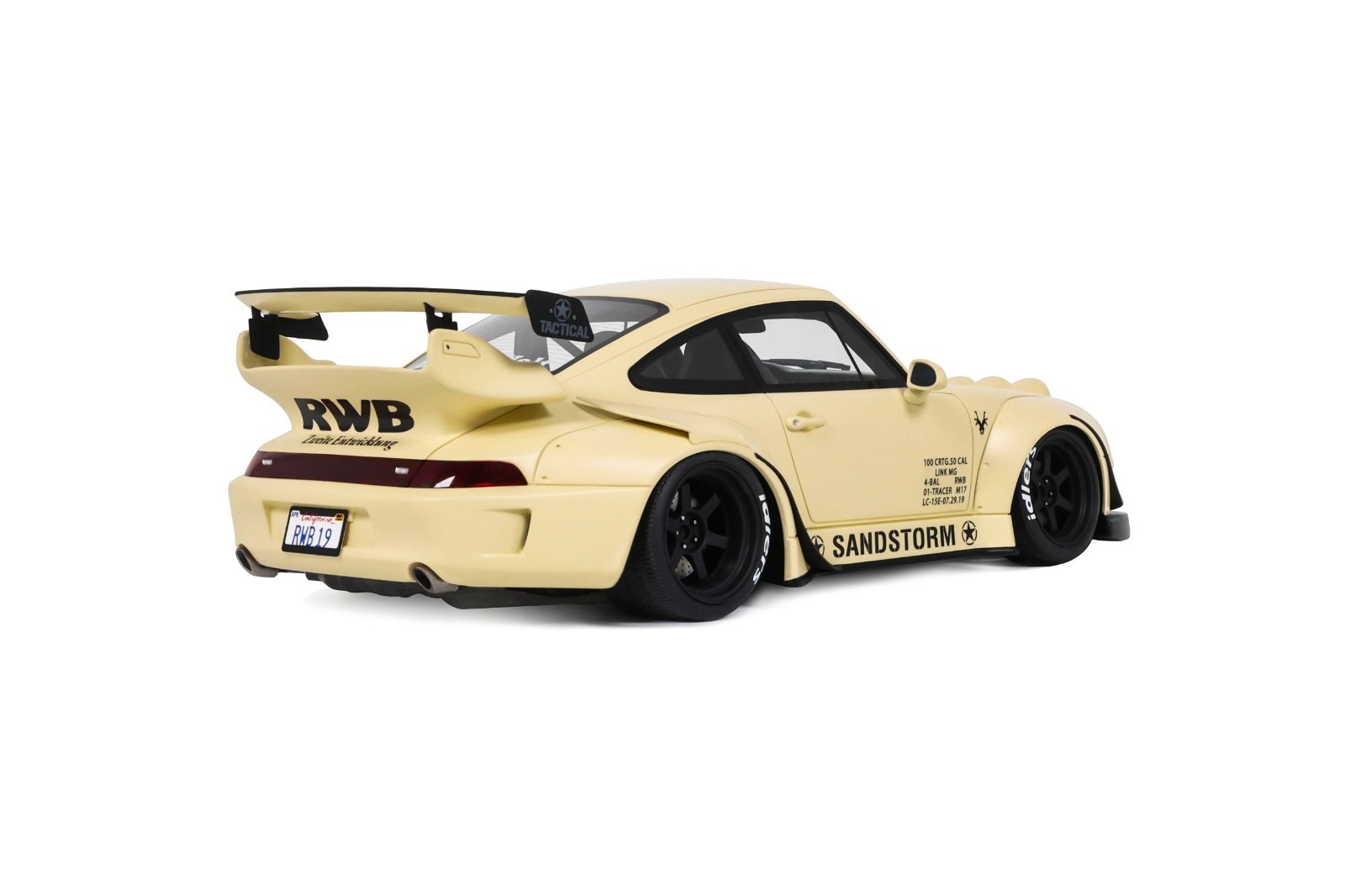 Porsche RWB Sandstorm 2023 beige 1:18 GT Spirit