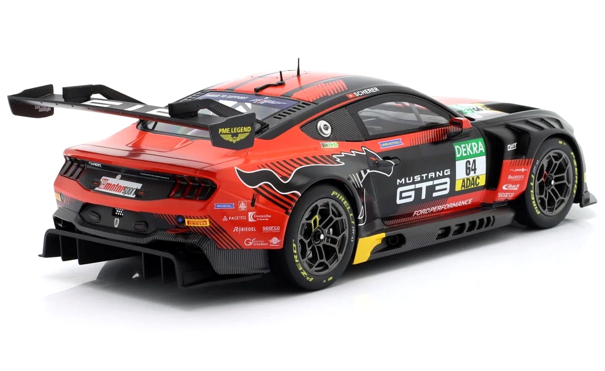 Ford Mustang GT3 #64 Fabio Scherer DTM Oschersleben 2025 1:18 Ixo Models