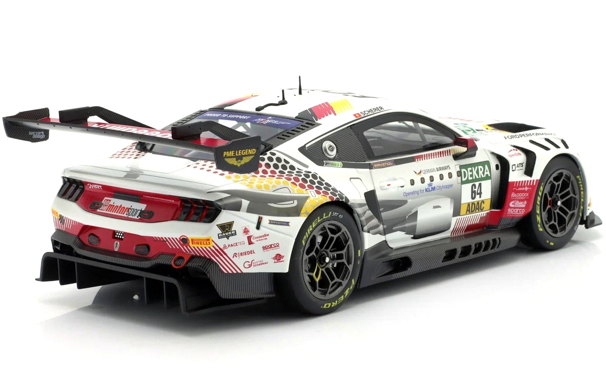 Ford Mustang GT3 #64 Fabio Scherer DTM 2025 1:18 Ixo Models