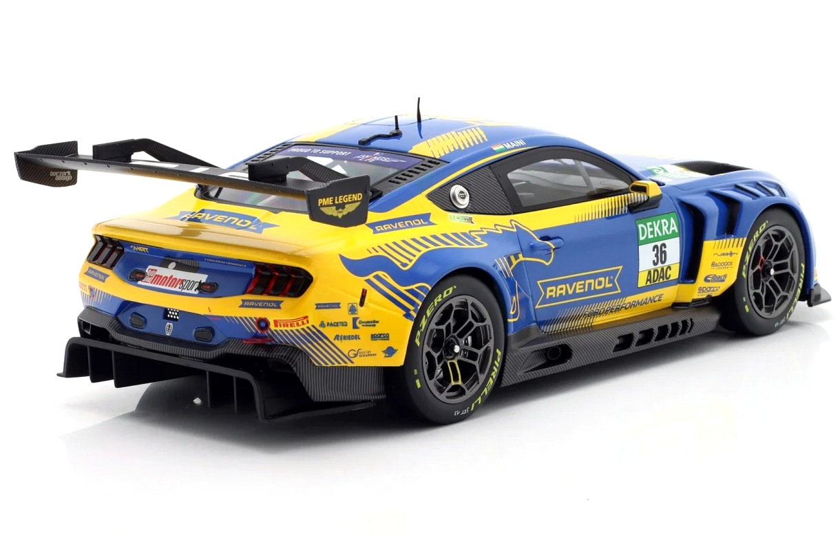 Ford Mustang GT3 #36 Arjun Maini DTM 2025 1:18 Ixo Models