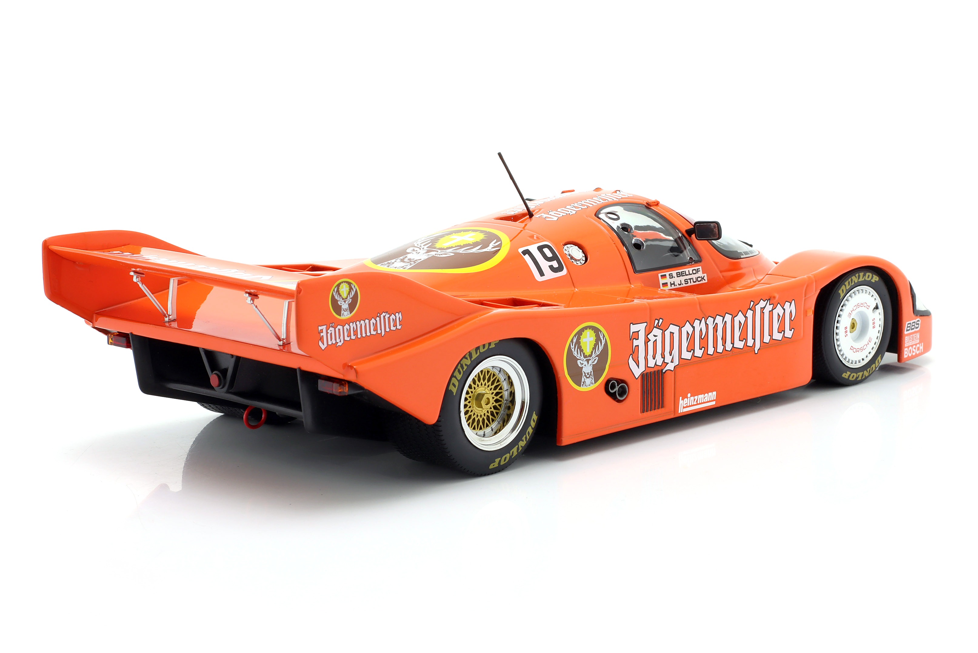 Porsche 956K Jägermeister #19 Bellof/Stuck Winner 1000KM Imola 1984 1:18 Werk83