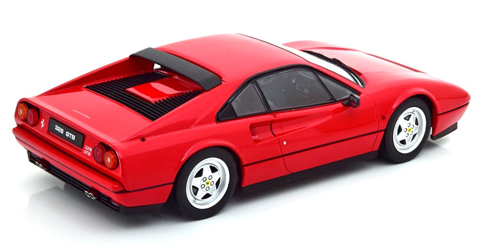 Ferrari 328 GTB 1985 red 1:18 KK Scale