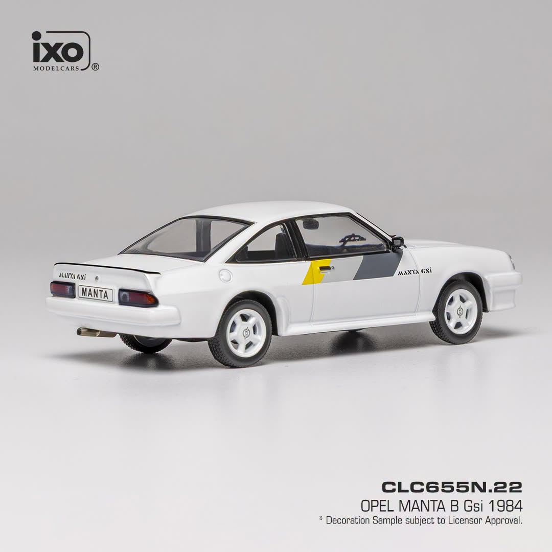 Opel Manta B GSI Coupe 1984 white 1:43 Ixo Models