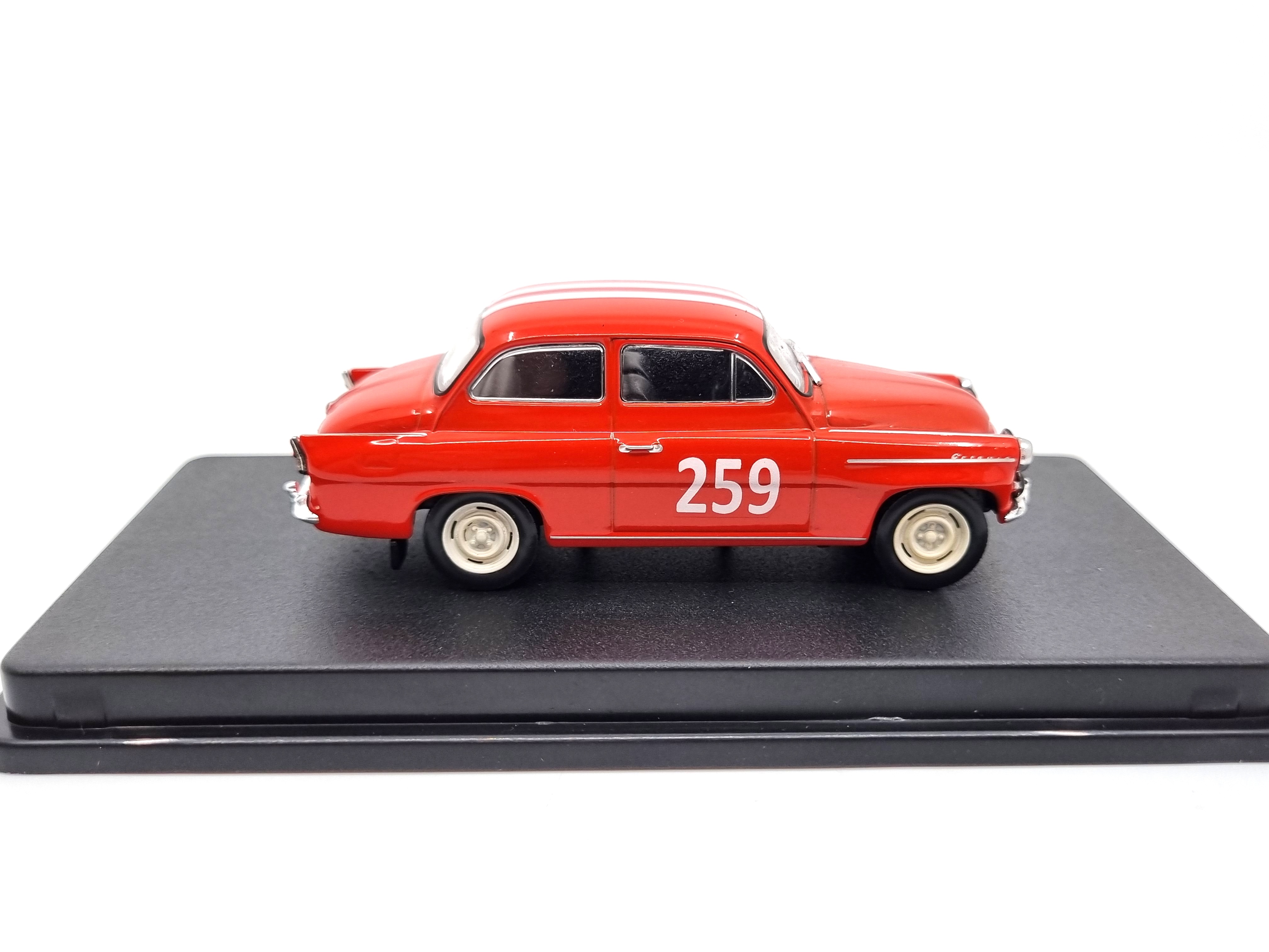Škoda Octavia TS #259 Rally Monte-Carlo 1962 1:43 Svět autíček