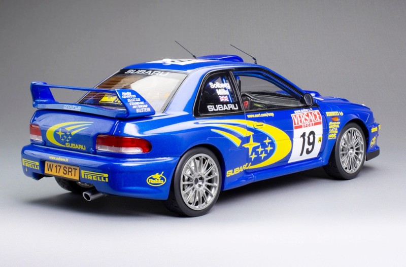 Subaru Impreza S6 WRC'00 #19 P.Solberg/P.Mills Rally Sanremo 2000 1:18 Sun Star