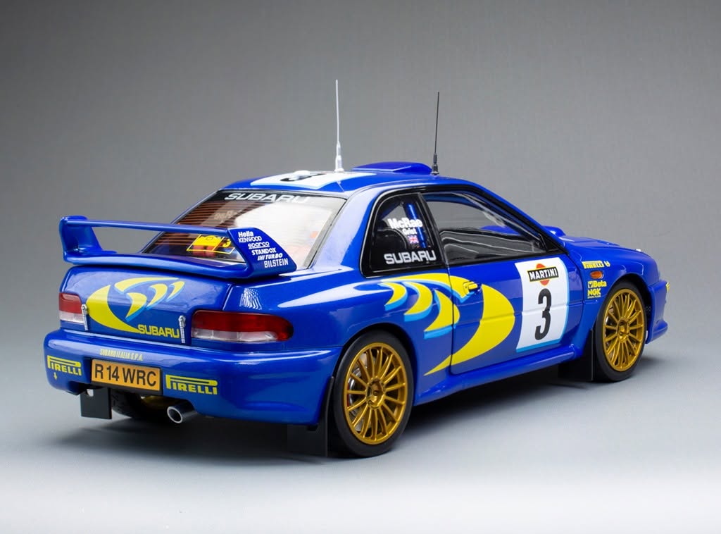 Subaru Impreza S5 WRC'98 #3 C.McRae/N.Grist 3rd Rally Sanremo 1998 1:18 Sun Star