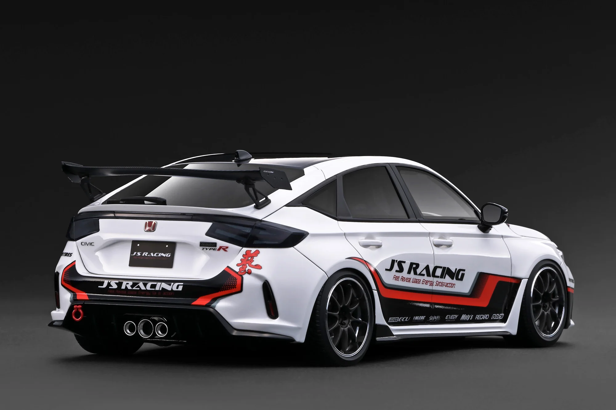 Honda Civic Type-R J'S Racing white 1:18 Ignition Model