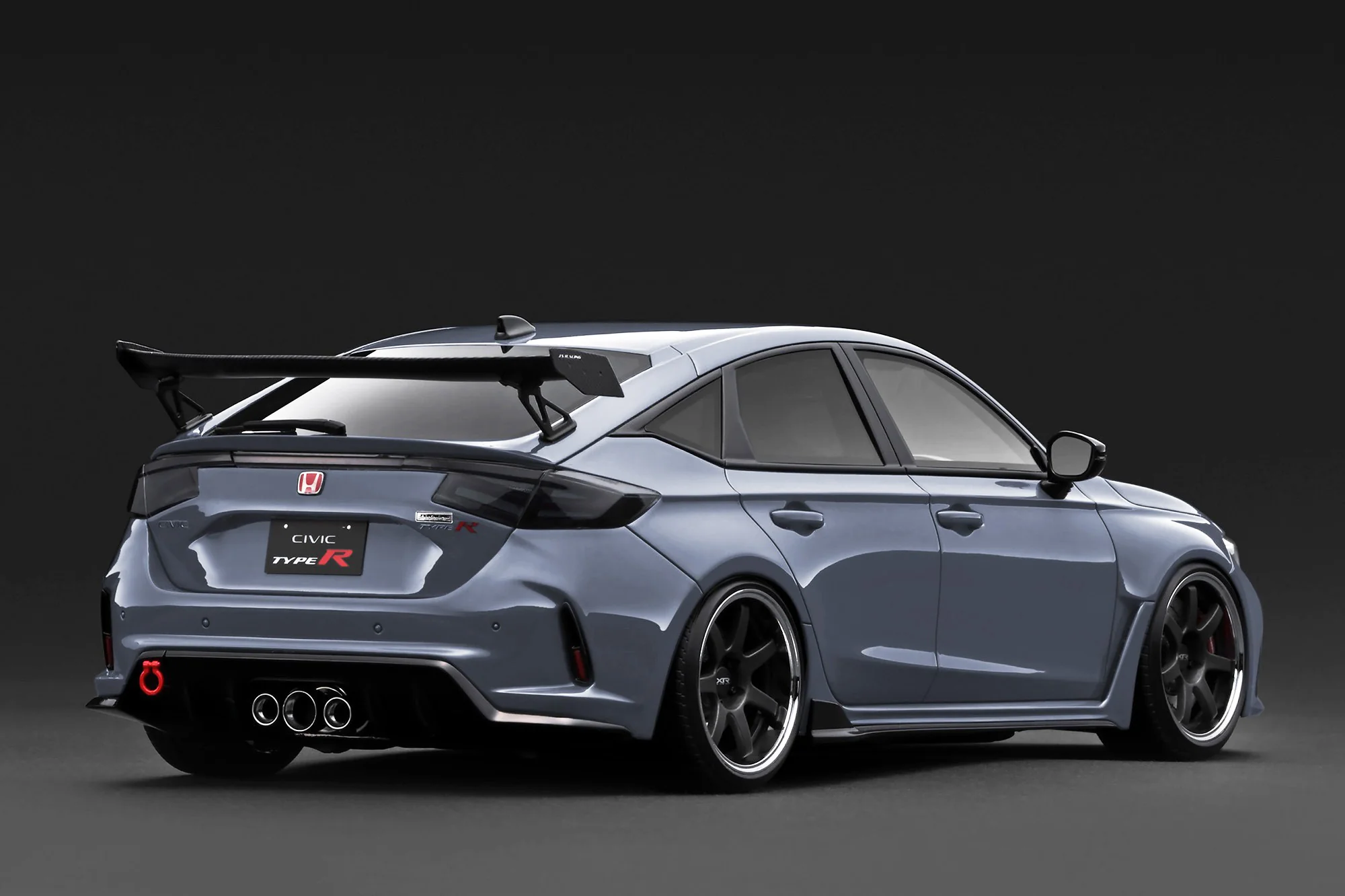 Honda Civic Type-R J'S Racing grey 1:18 Ignition Model