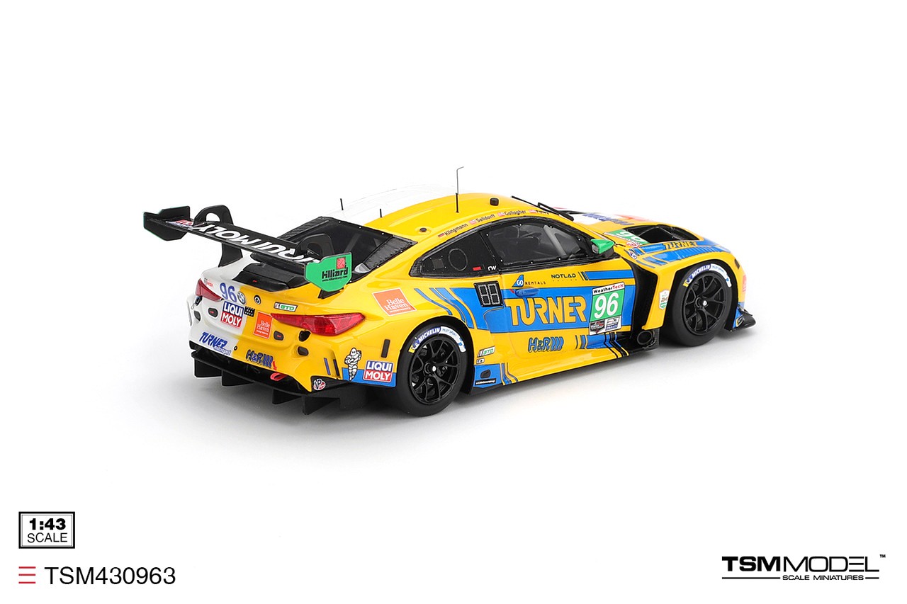 BMW M4 GT3 EVO #96 Foley/Gallagher/Klingmann/Selldorf Turner Motorsport IMSA 24H Daytona 2026 1:43 TSM Model