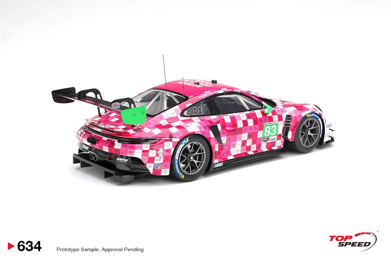 Porsche 911 992 GT3 #83 Gatting/Bovy/Frey/Gaillard Iron Dames 24H Daytona 2025 1:18 TopSpeed Models