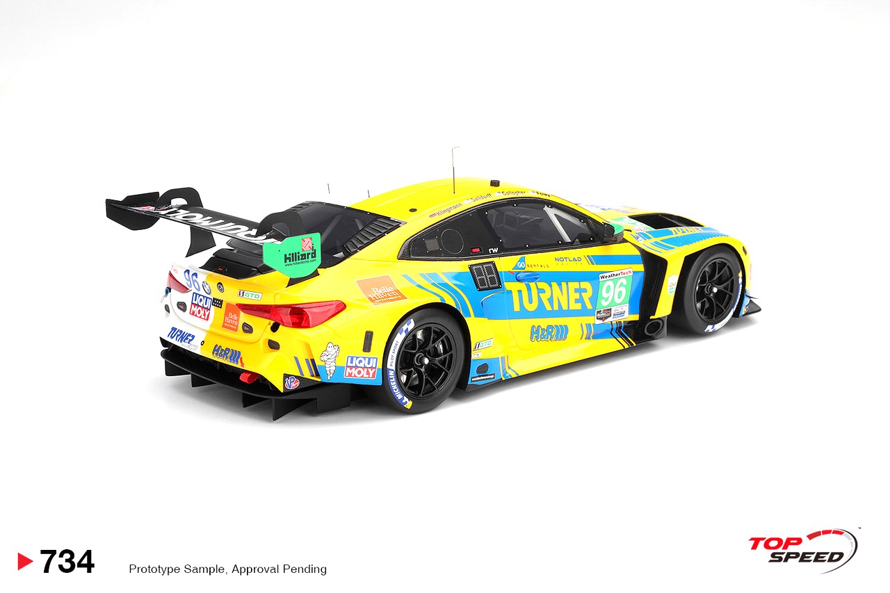 BMW M4 GT3 EVO #96 Foley/Gallagher/Klingman/Selldorf Turner Motorsport IMSA 24H Daytona 2026 1:18 TopSpeed Models