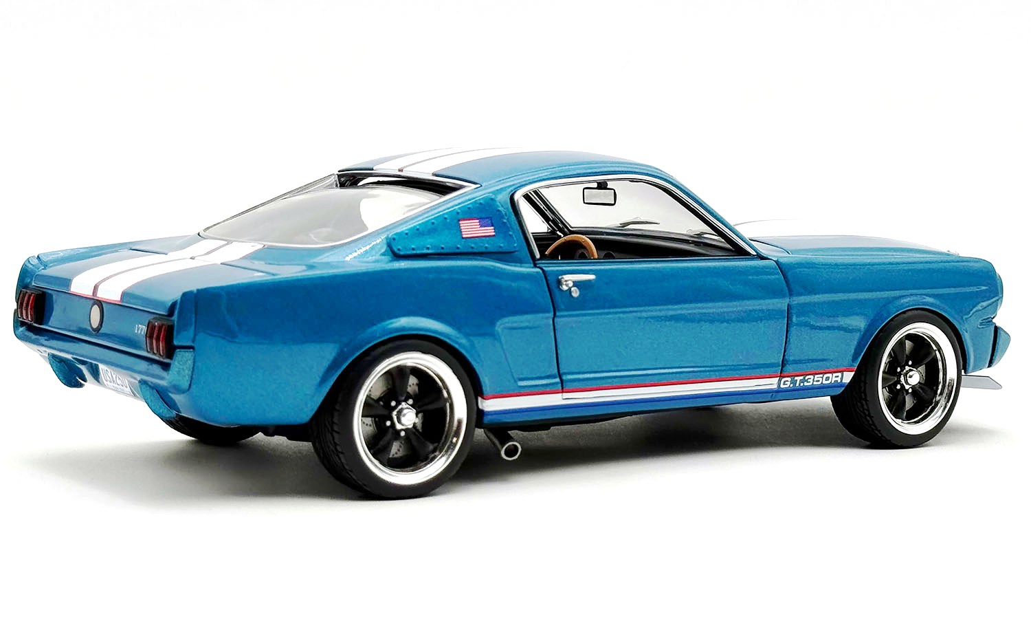Shelby GT350R Crazy Horse USA 1965 blue 1:18 Acme Diecast